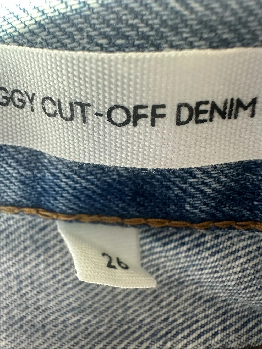 Denim Forum Light Blue Women’s Jean Shorts size 26 #cutoffs #denim #buttonfly - Picture 7 of 10